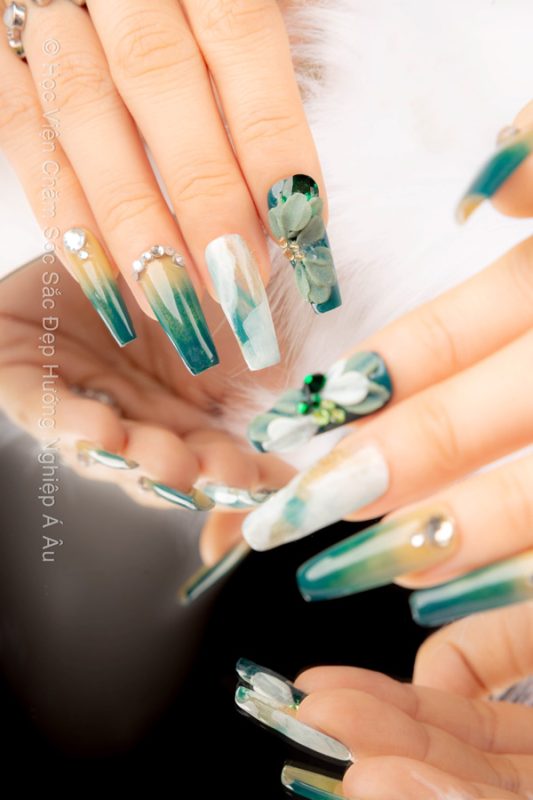 Thành phẩm Nail học viên