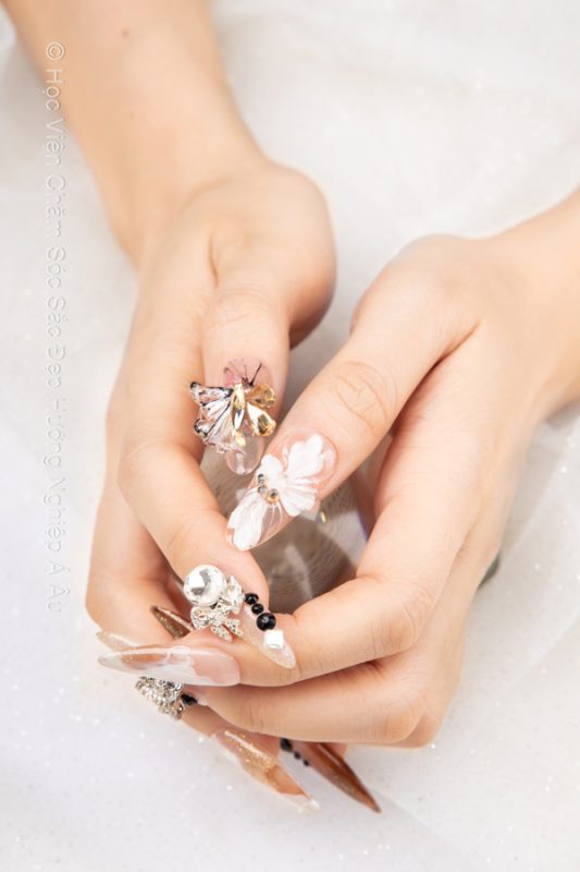 Thành phẩm Nail học viên