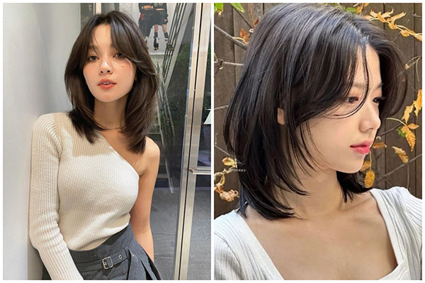 kiểu tóc butterfly ngắn