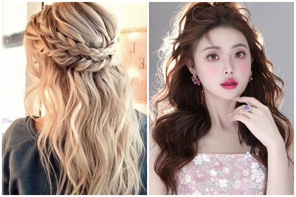 các kiểu tóc đi tiệc sang trọng