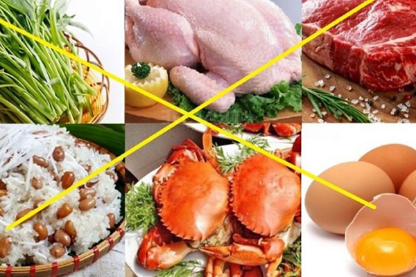 kiêng thịt gà thịt bò thịt vịt sau xăm môi