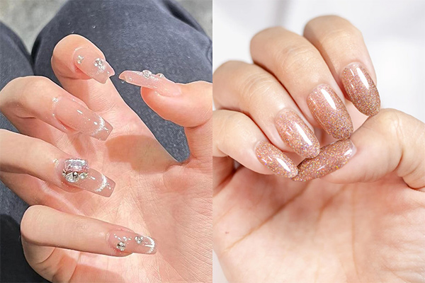 mẫu nail nguyệt ánh