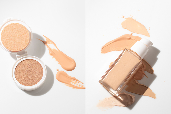 Đánh kem nền hoặc cushion đúng tone da