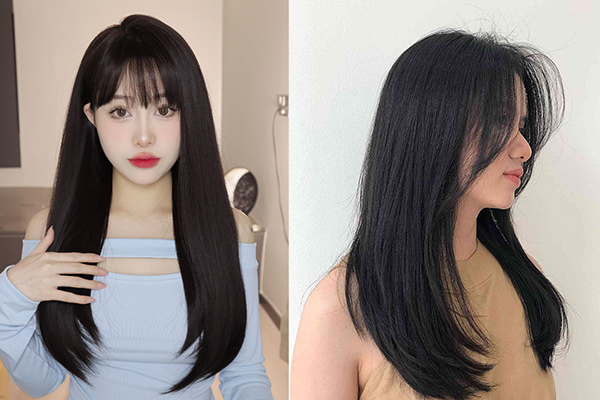 duỗi cúp hoặc duỗi thẳng tóc