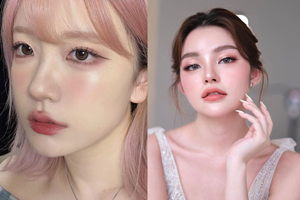 Tone makeup romantic pink