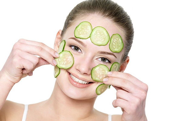 mặt nạ dưa leo là giải pháp lành tính