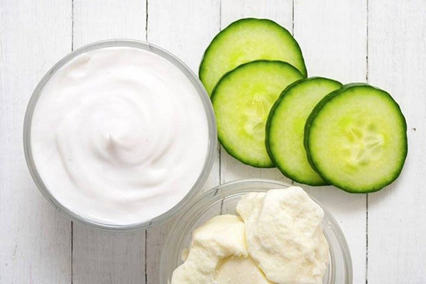 mặt nạ dưa leo sữa chua