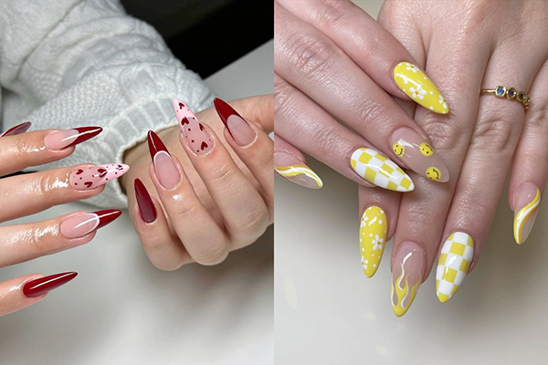 mẫu nail tết đẹp xu hướng