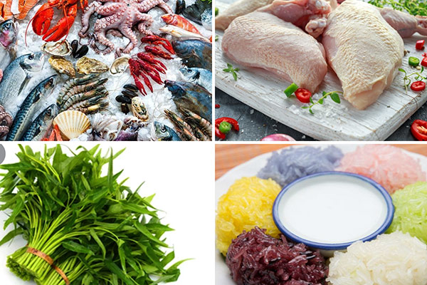 thực phẩm cần tránh