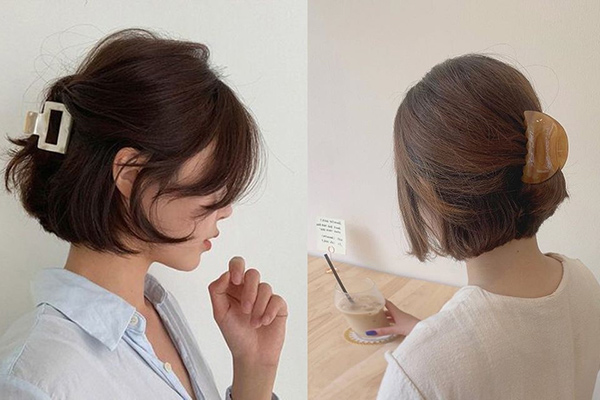 kẹp tóc càng cua cho tóc ngắn