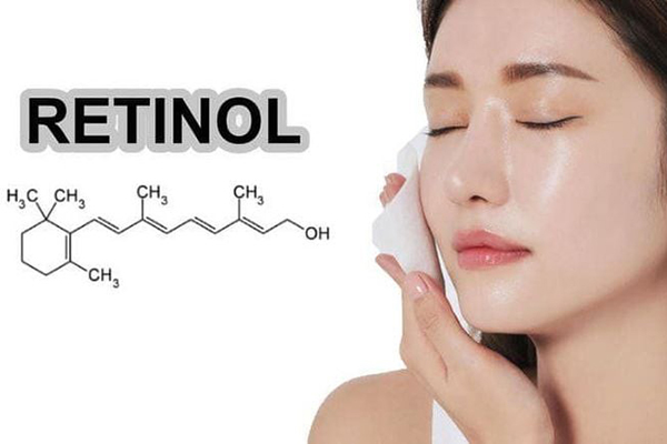 retinol hỗ trợ làm mờ vùng da sạm màu