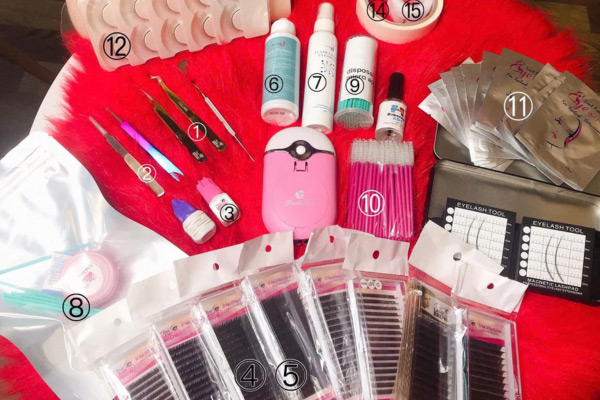 bộ dụng cụ nối mi