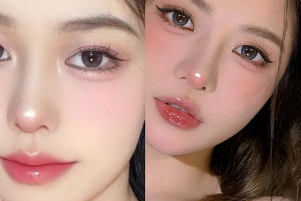 makeup tone hồng đào