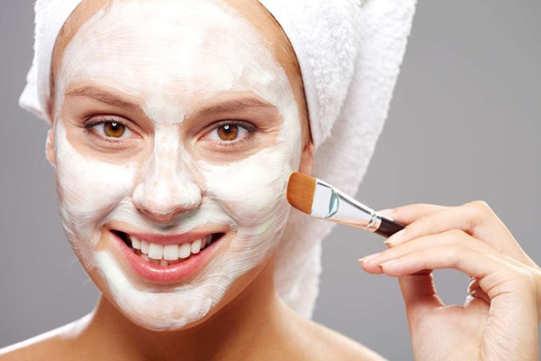 hướng dẫn đắp mặt nạ sữa chua không đường