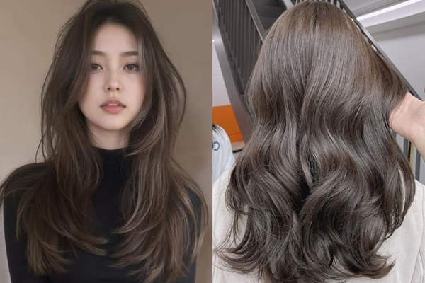 nâu trà trầm phai màu