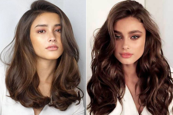 nâu trà trầm phù hợp với da ngăm hay da trắng