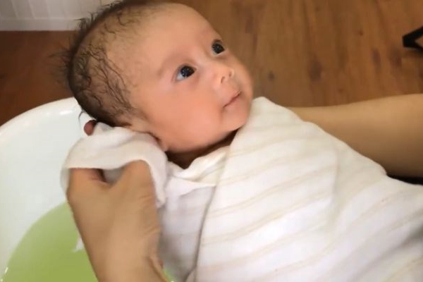 rửa lại và lau khô