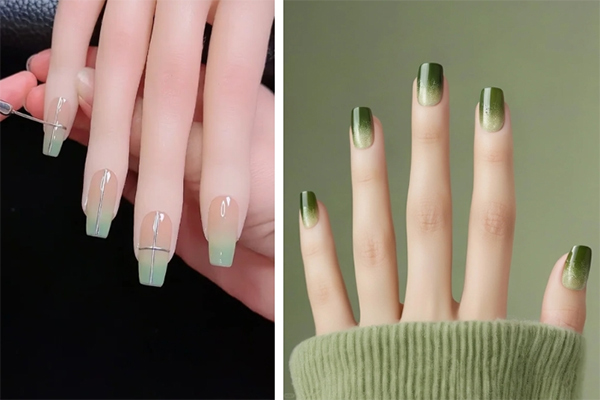 nail ombre