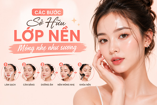 lớp nền mỏng nhẹ