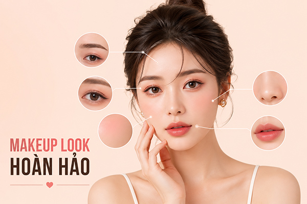 trang điểm makeup look