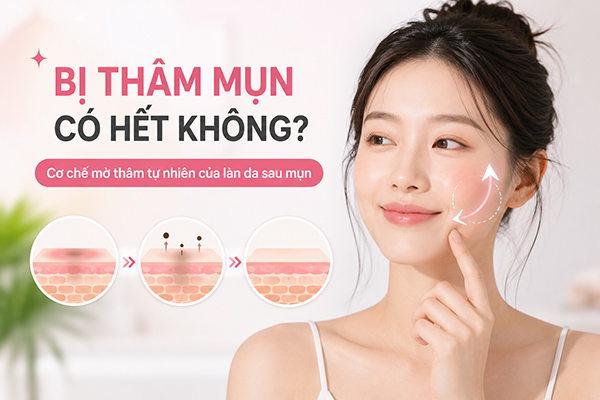 bị thâm mụn có hết không